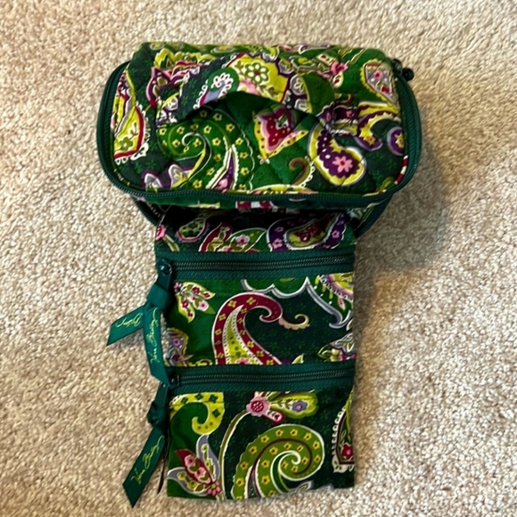 Vera Bradley paisley print travel organizer and jewelry case - Picture 4 of 5